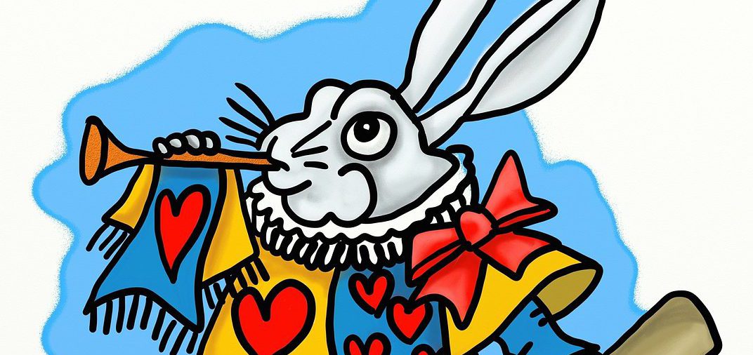 The bunny from Alice in wonderland